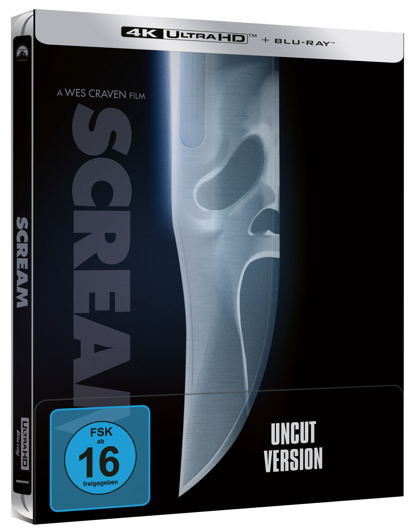 Scream - Schrei! 4K HD + Blu-ray (Lim. Steelbook)