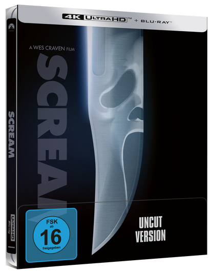 Scream - Schrei! 4K HD + Blu-ray (Lim. Steelbook)