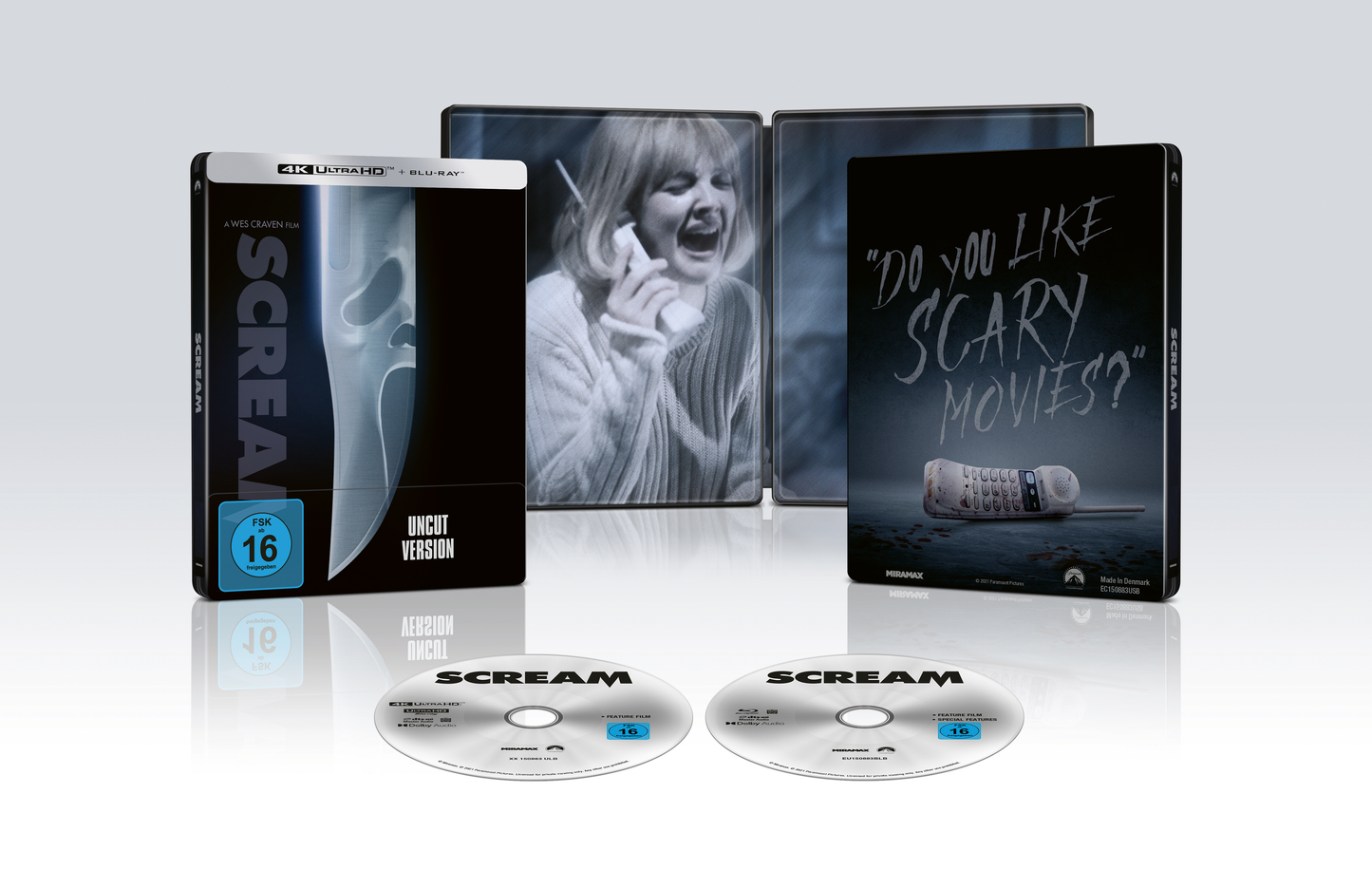 Scream - Schrei! 4K HD + Blu-ray (Lim. Steelbook)