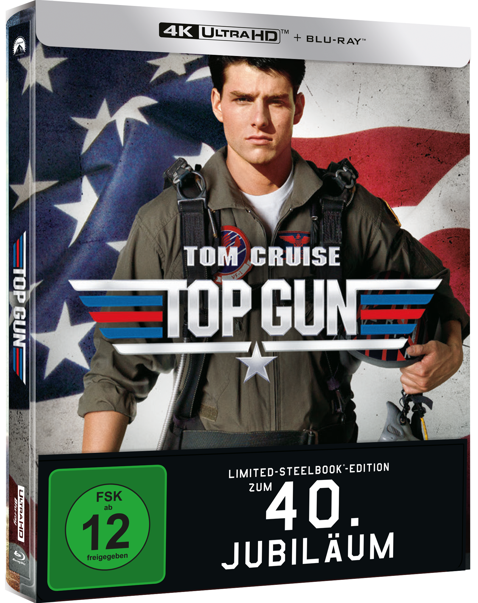 Top Gun - Sie fürchten weder Tod noch Teufel 4K UHD + Blu-ray Lim. Steelbook 4K UHD