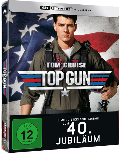 Top Gun - Sie fürchten weder Tod noch Teufel 4K UHD + Blu-ray Lim. Steelbook 4K UHD