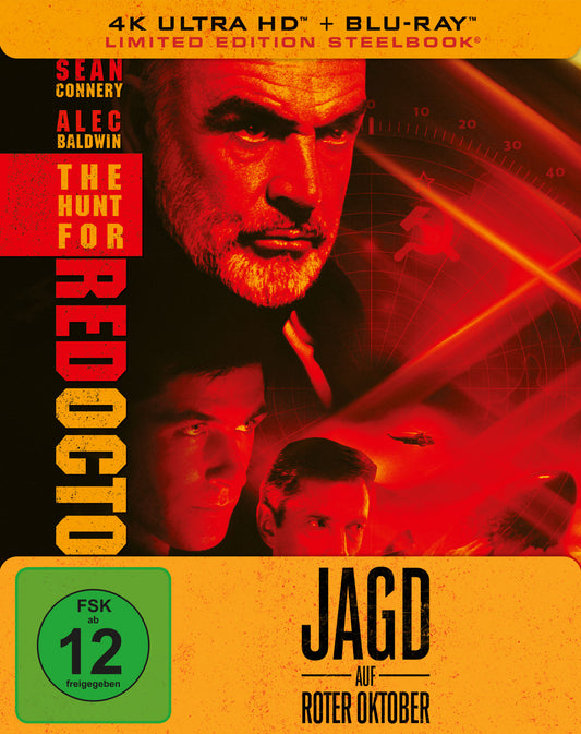 Jagd auf Roter Oktober 4K UHD + Blu-ray Lim. Steelbook