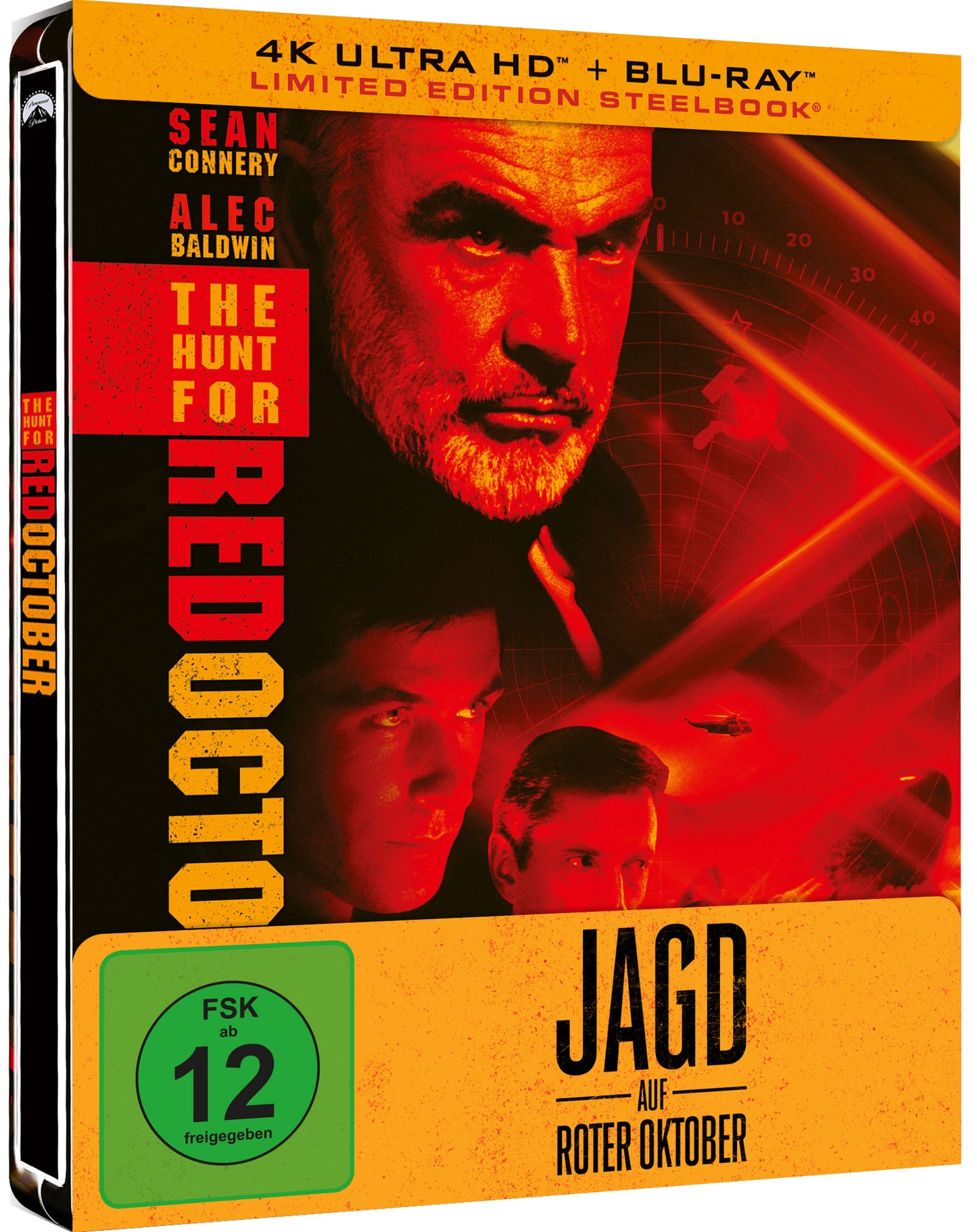 Jagd auf Roter Oktober 4K UHD + Blu-ray Lim. Steelbook