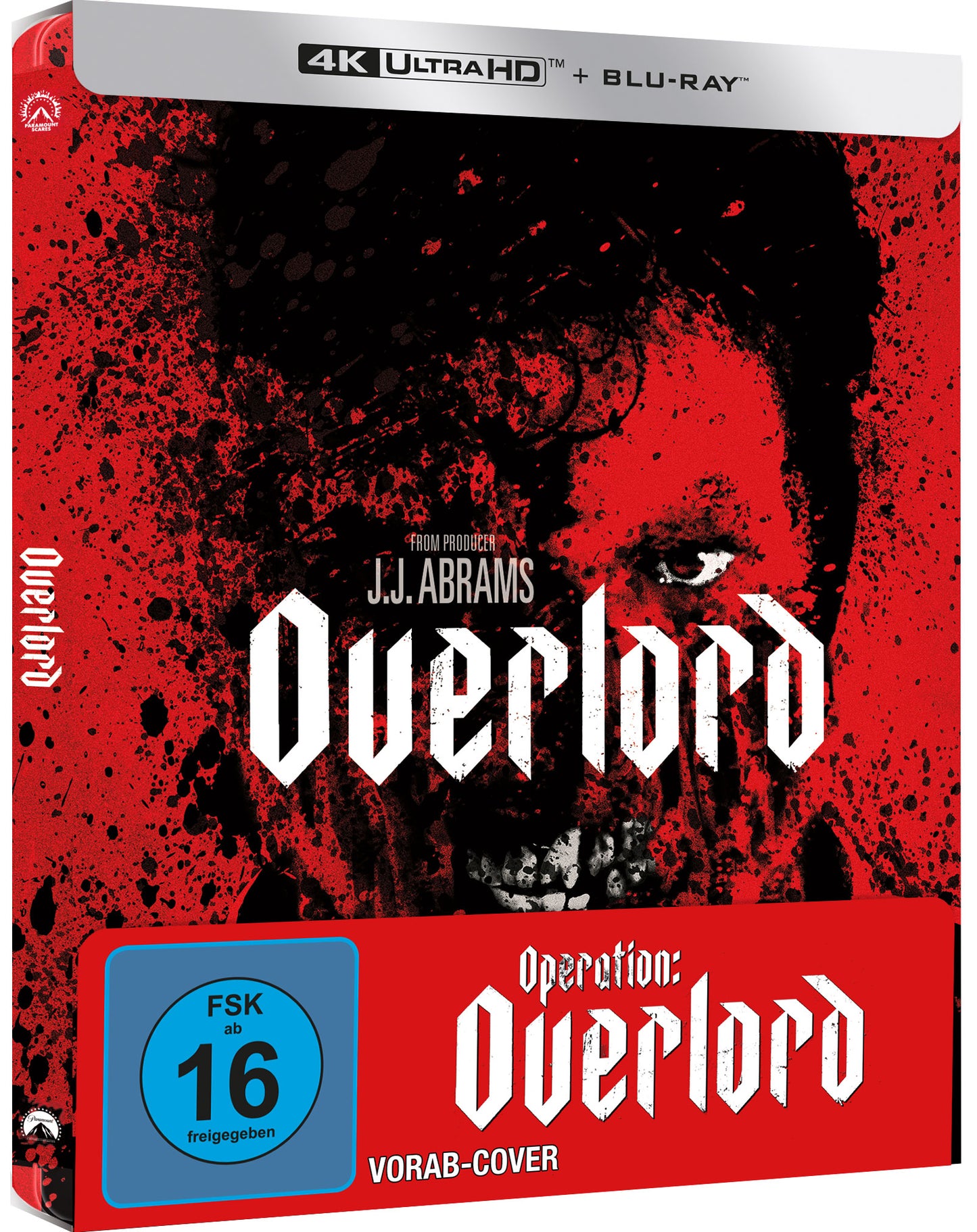 Operation: Overlord 4K UHD + Blu-ray Lim. Steelbook 4K UHD