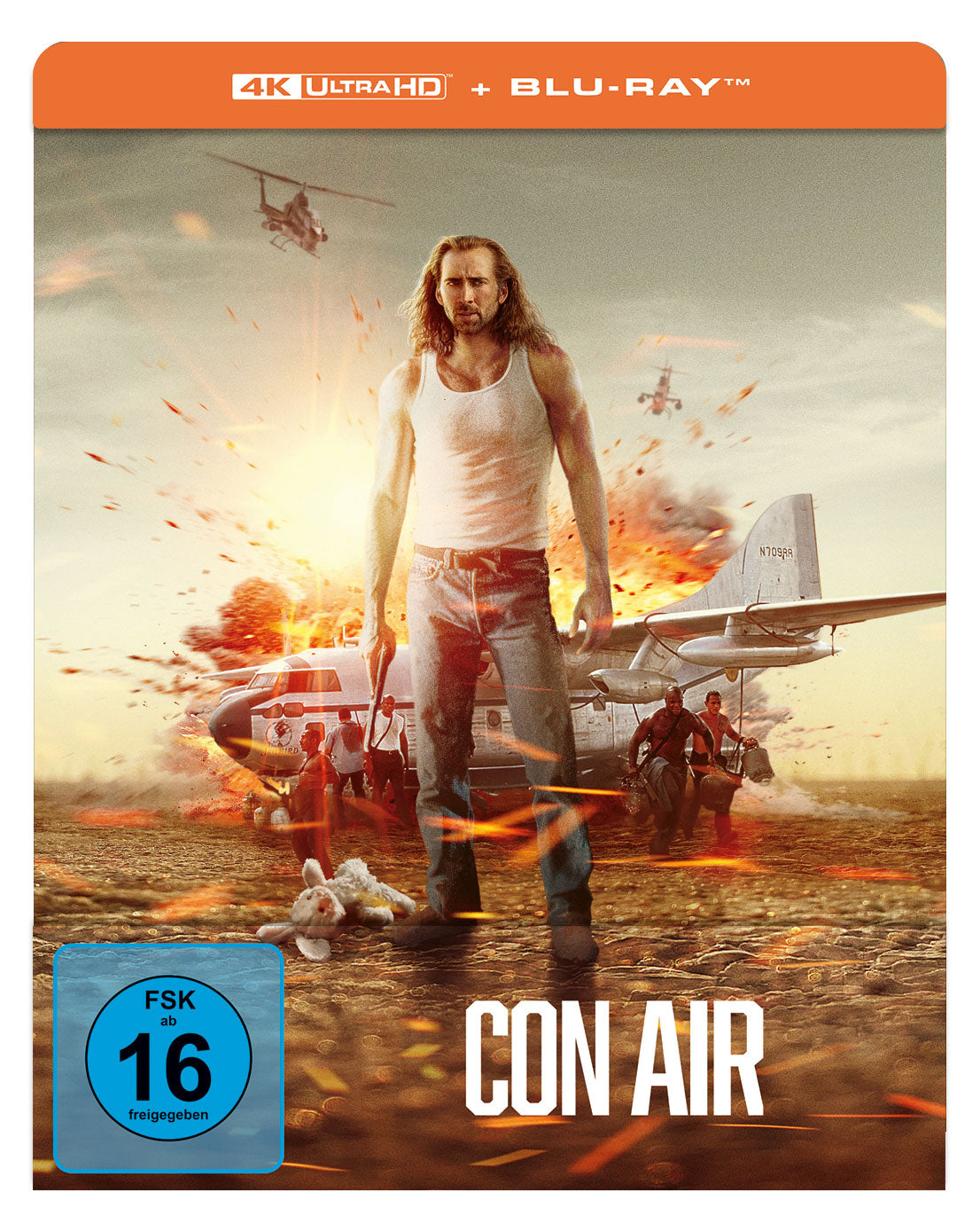 Con Air 4K UHD + Blu-ray (Lim. Steelbook, ungeschnittene Fassung)