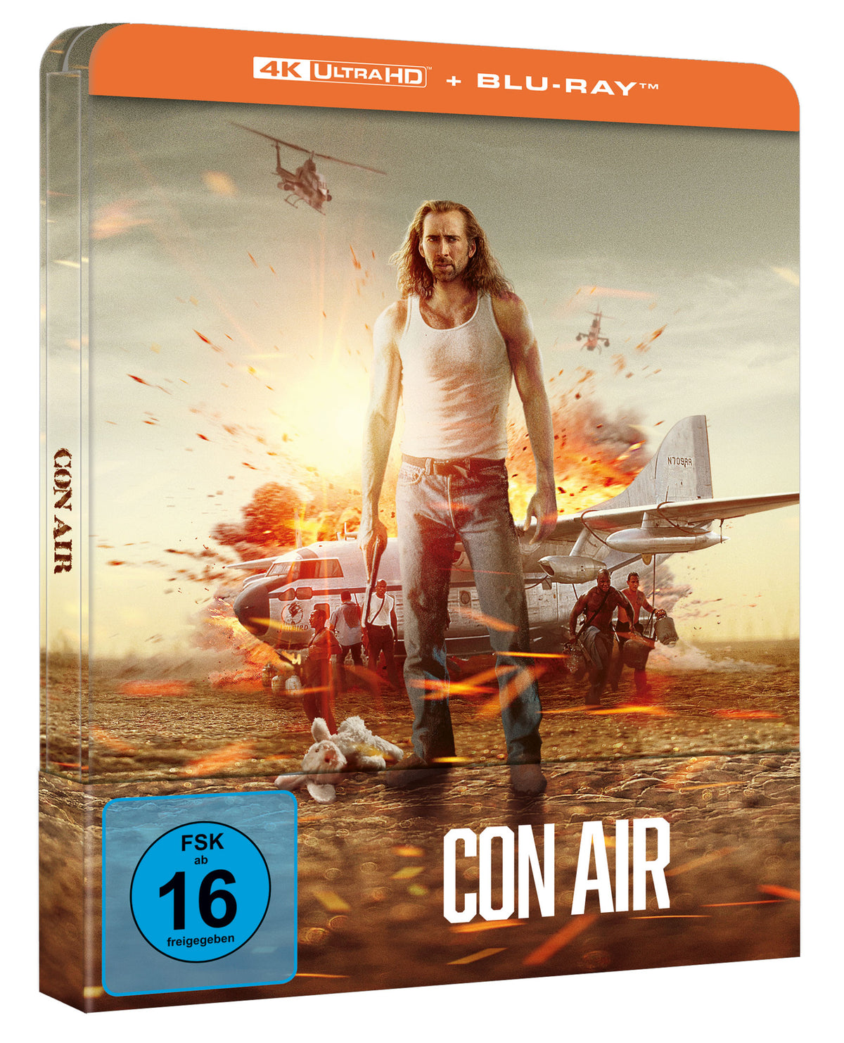 Con Air 4K UHD + Blu-ray (Lim. Steelbook, ungeschnittene Fassung)