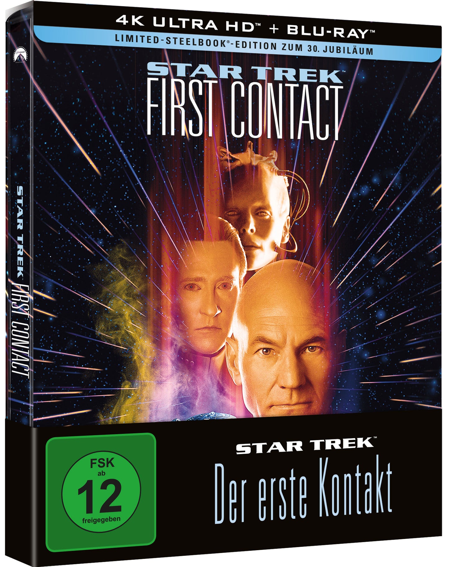 Star Trek 08 - Der erste Kontakt 4K UHD + Blu-ray Lim. Steelbook 4K UHD