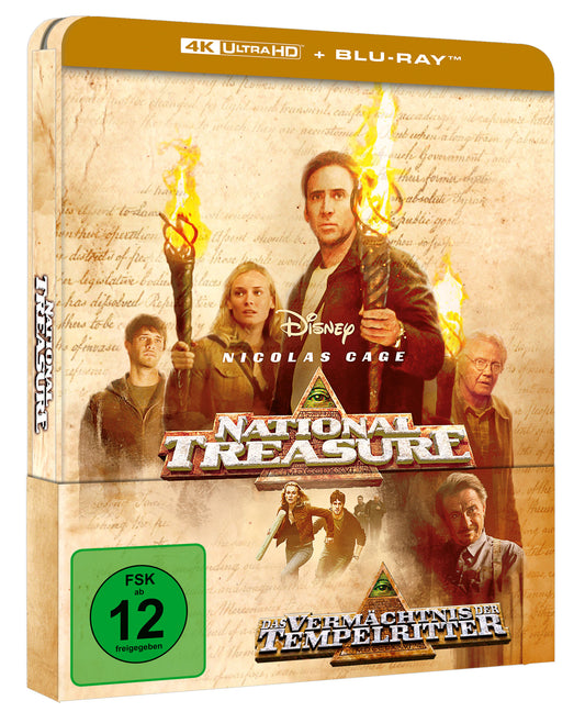 Das Vermächtnis der Tempelritter 4K UHD + Blu-ray (Lim. Steelbook) BluRay