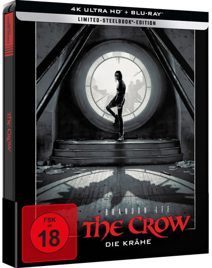 The Crow - Die Krähe 4K UHD + Blu-ray Lim. SteelBook (exkl. LEONINE Shop)