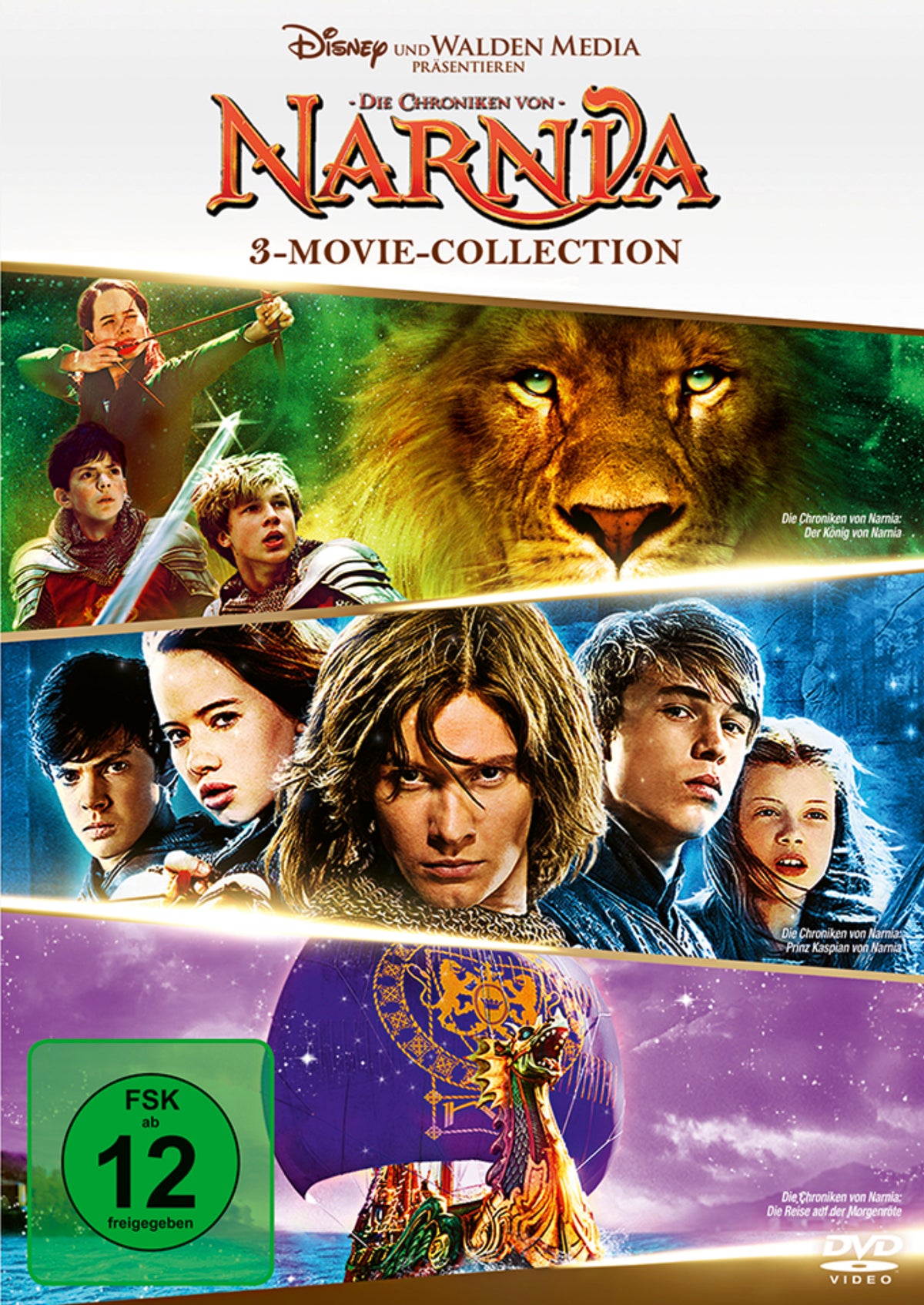 Die Chroniken von Narnia 3-Movie-Collection DVD