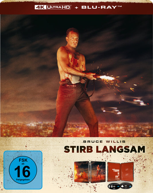 Stirb langsam 4K UHD + Blu-ray (Lim. Steelbook) 4K UHD