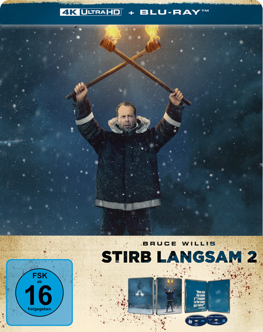 Stirb langsam 2 4K UHD + Blu-ray (Lim. Steelbook) 4K UHD