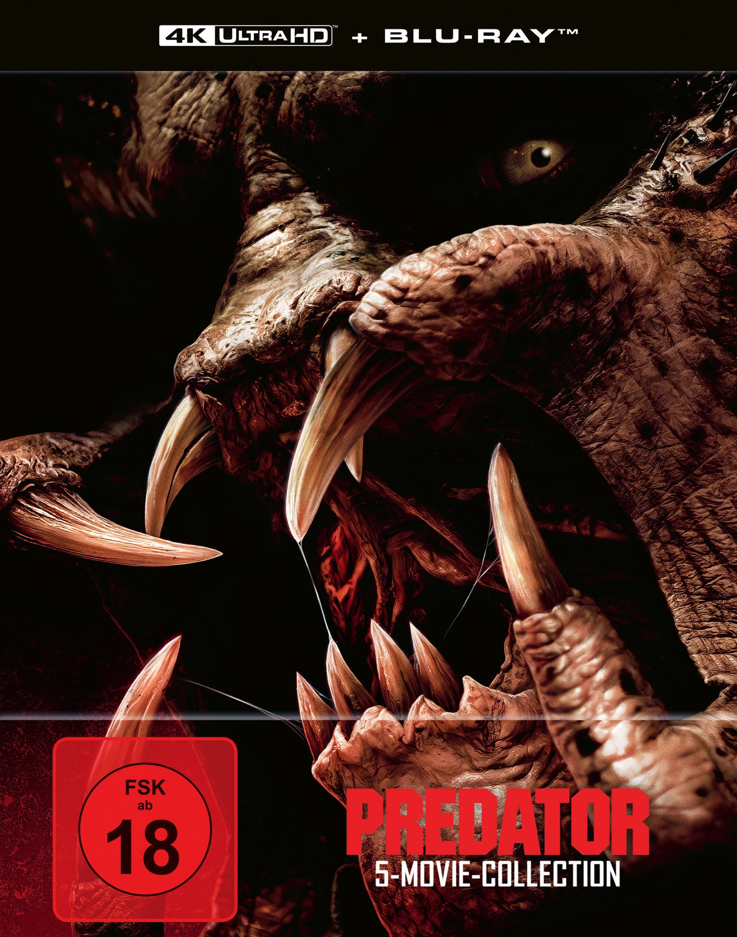 Predator 5-Movie-Collection 4K UHD + Blu-ray BluRay