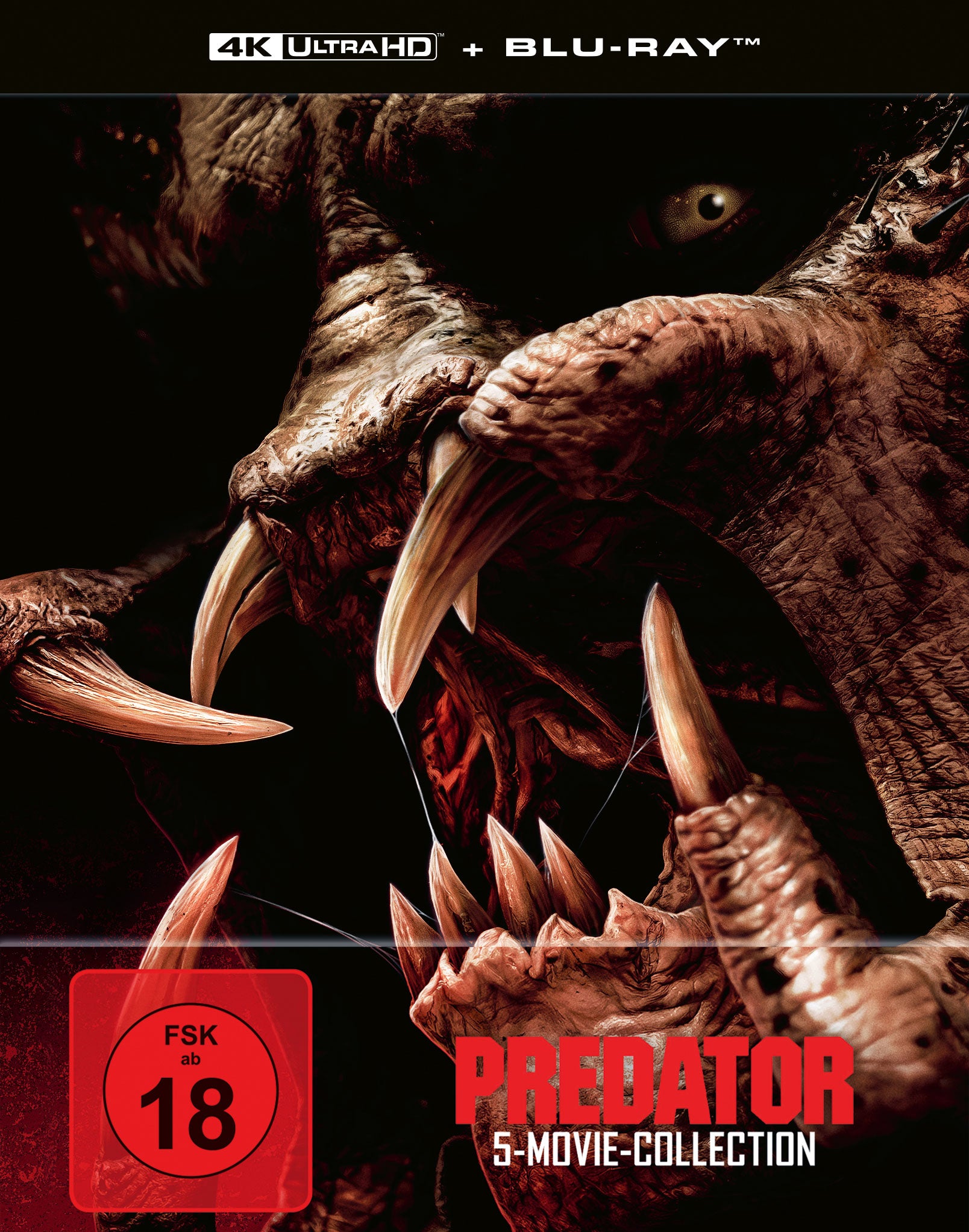 Predator 5-Movie-Collection 4K UHD + Blu-ray BluRay