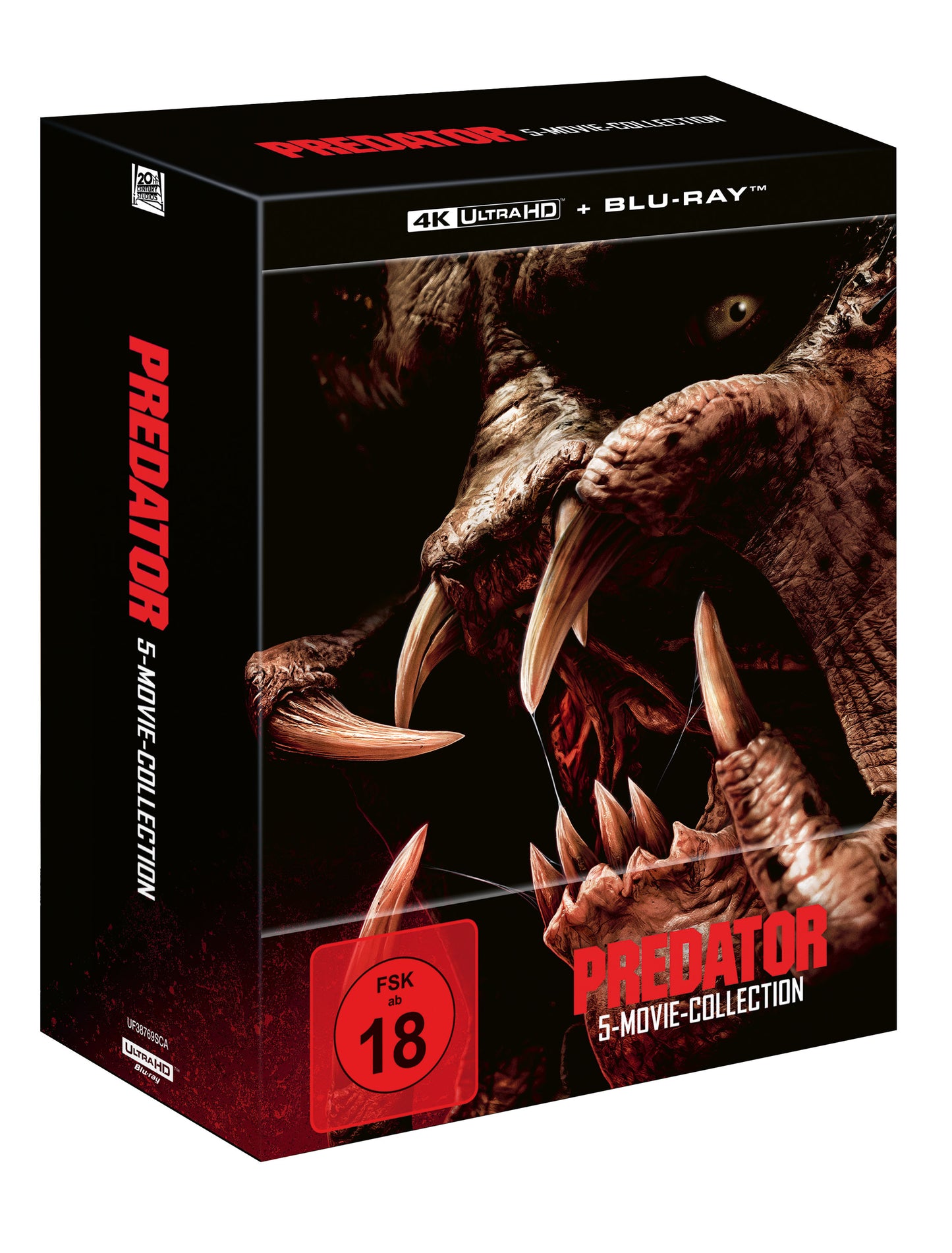 Predator 5-Movie-Collection 4K UHD + Blu-ray BluRay