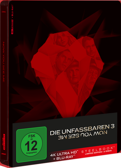 Die Unfassbaren 3 - Now you see me 4K UHD + Blu-ray Lim. Steelbook BluRay