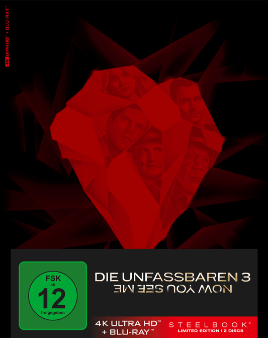 Die Unfassbaren 3 - Now you see me 4K UHD + Blu-ray Lim. Steelbook BluRay