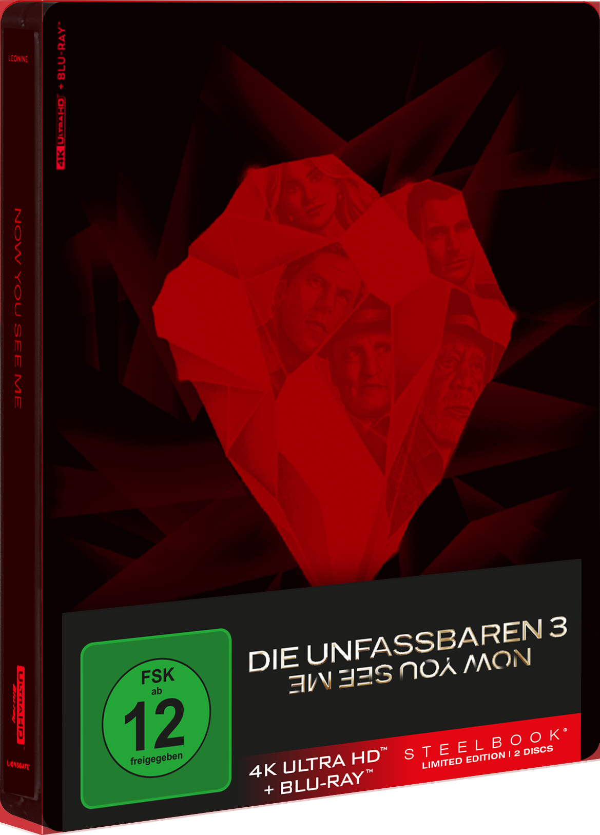 Die Unfassbaren 3 - Now you see me 4K UHD + Blu-ray Lim. Steelbook BluRay