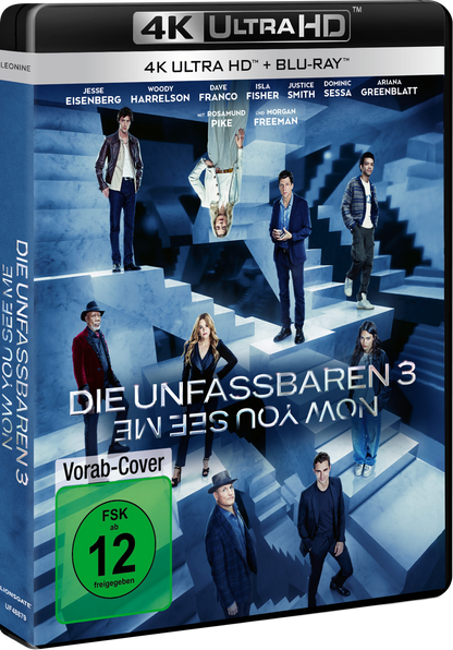 Die Unfassbaren 3 - Now you see me 4K UHD + Blu-ray BluRay