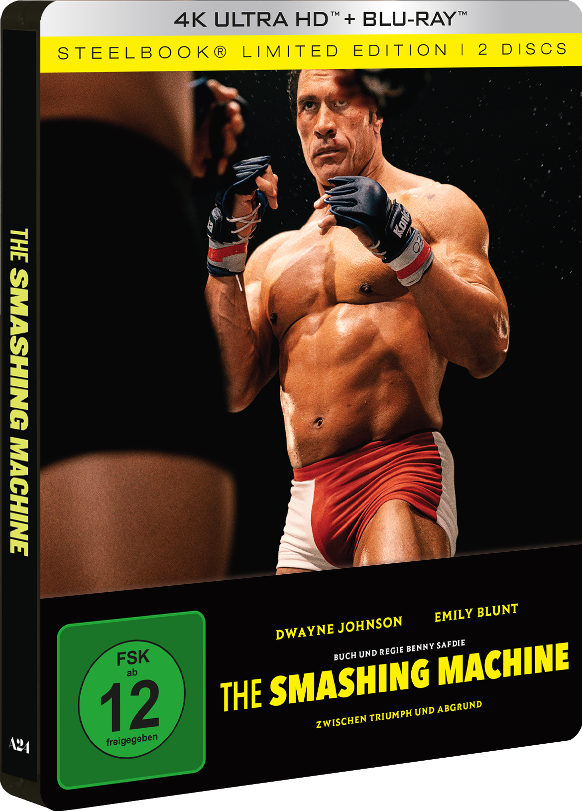 The Smashing Machine 4K UHD + Blu-ray (Lim. Steelbook) BluRay