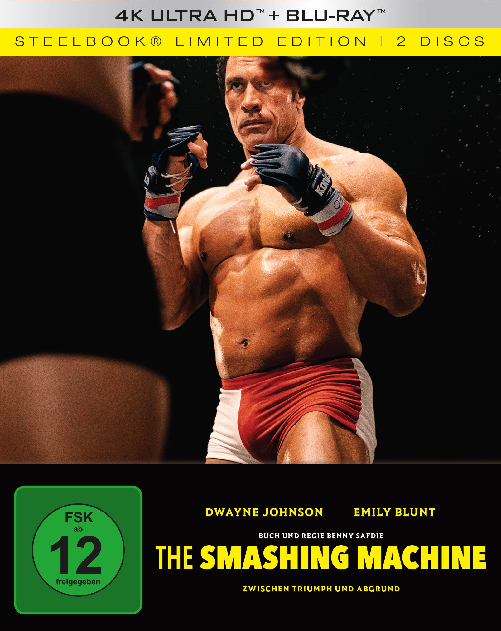 The Smashing Machine 4K UHD + Blu-ray (Lim. Steelbook) BluRay
