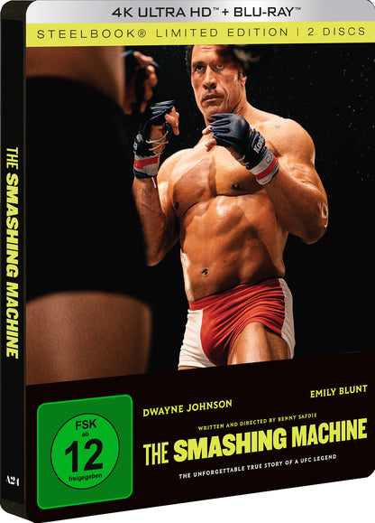 The Smashing Machine 4K UHD + Blu-ray (Lim. Steelbook)