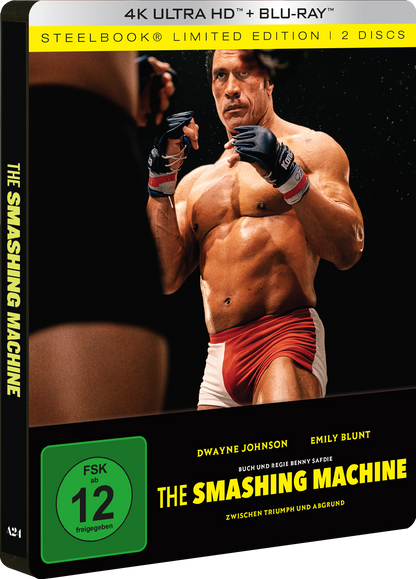 The Smashing Machine 4K UHD + Blu-ray (Lim. Steelbook) BluRay