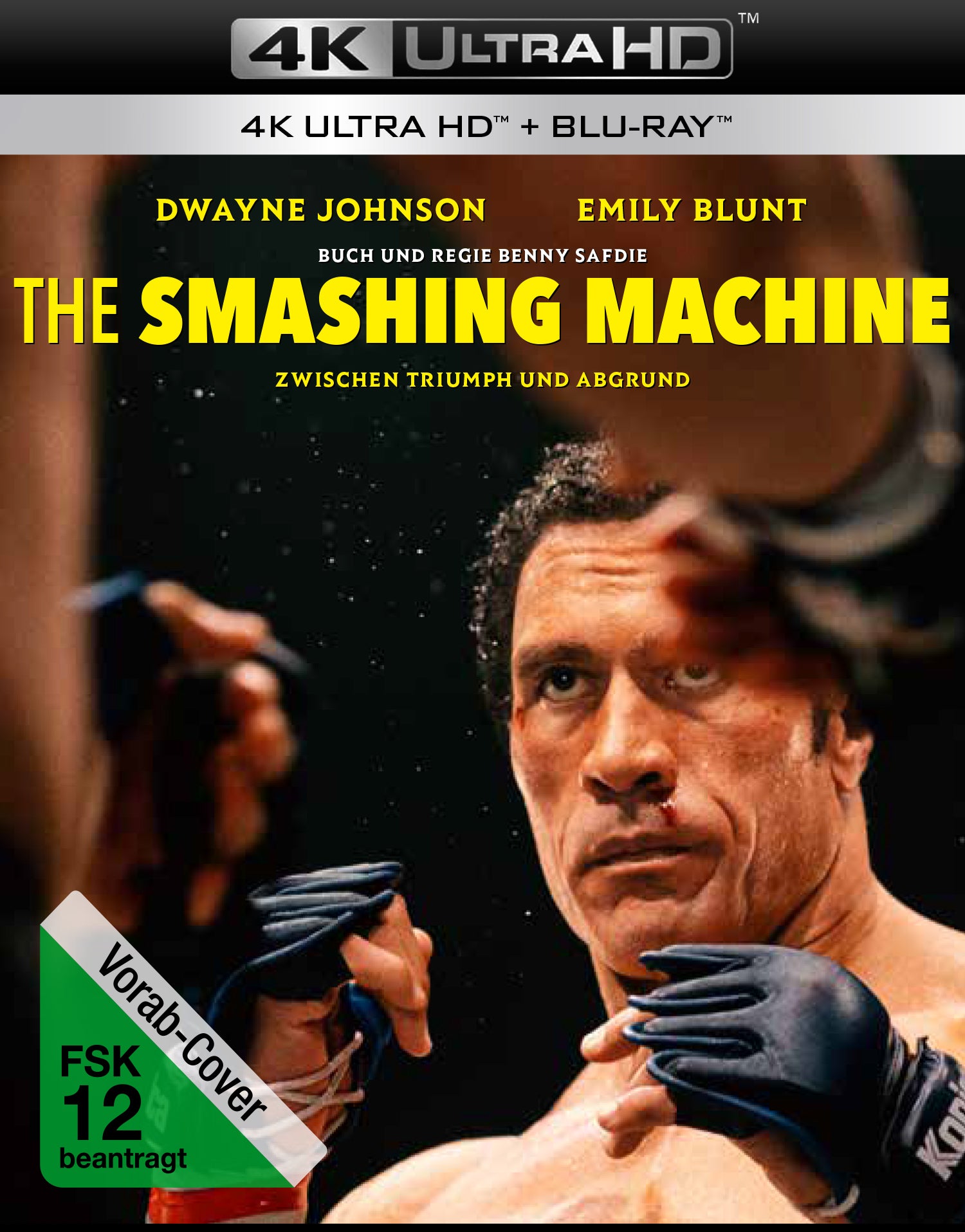 The Smashing Machine 4K UHD + Blu-ray