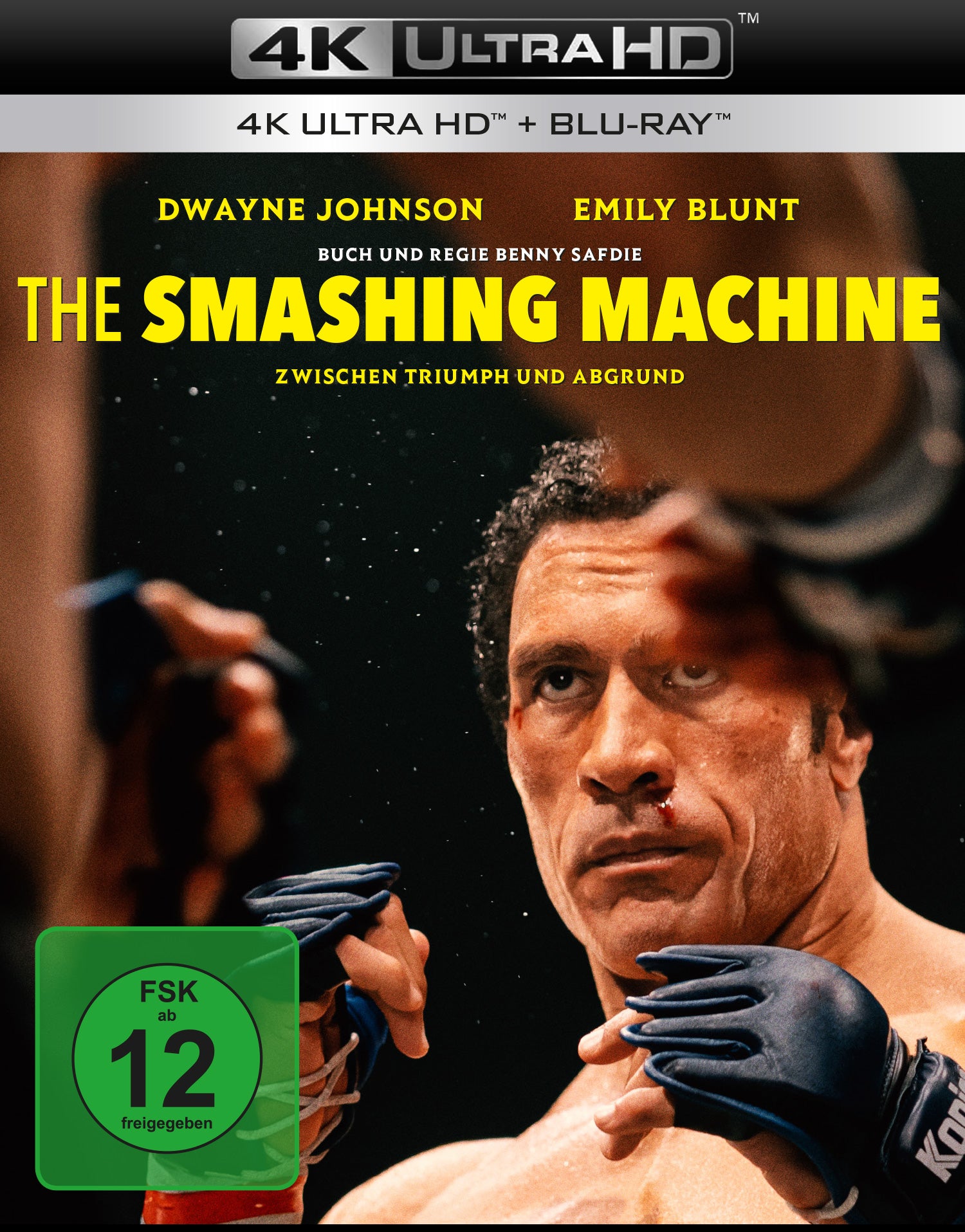 The Smashing Machine 4K UHD + Blu-ray BluRay