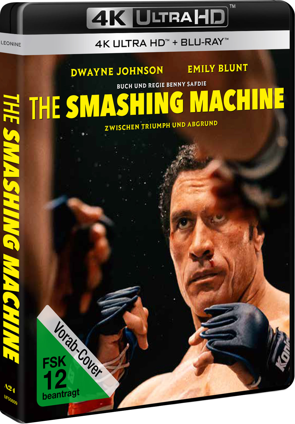 The Smashing Machine 4K UHD + Blu-ray