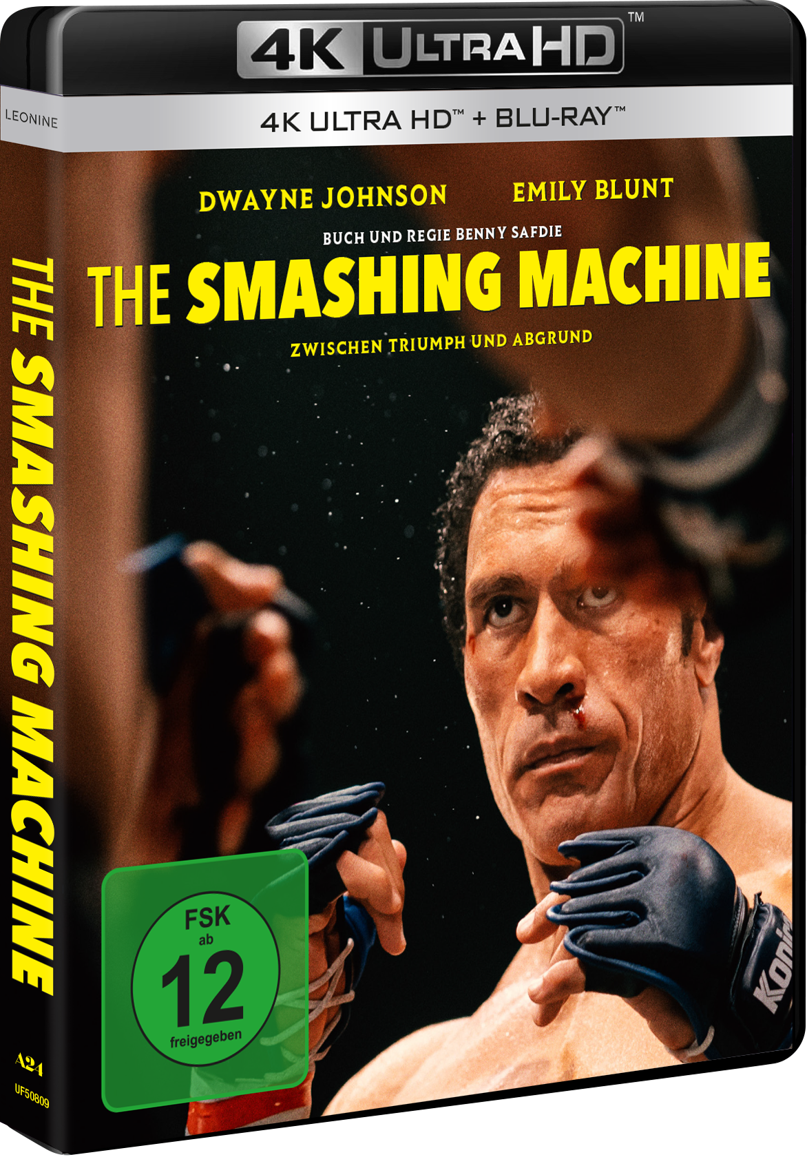 The Smashing Machine 4K UHD + Blu-ray BluRay
