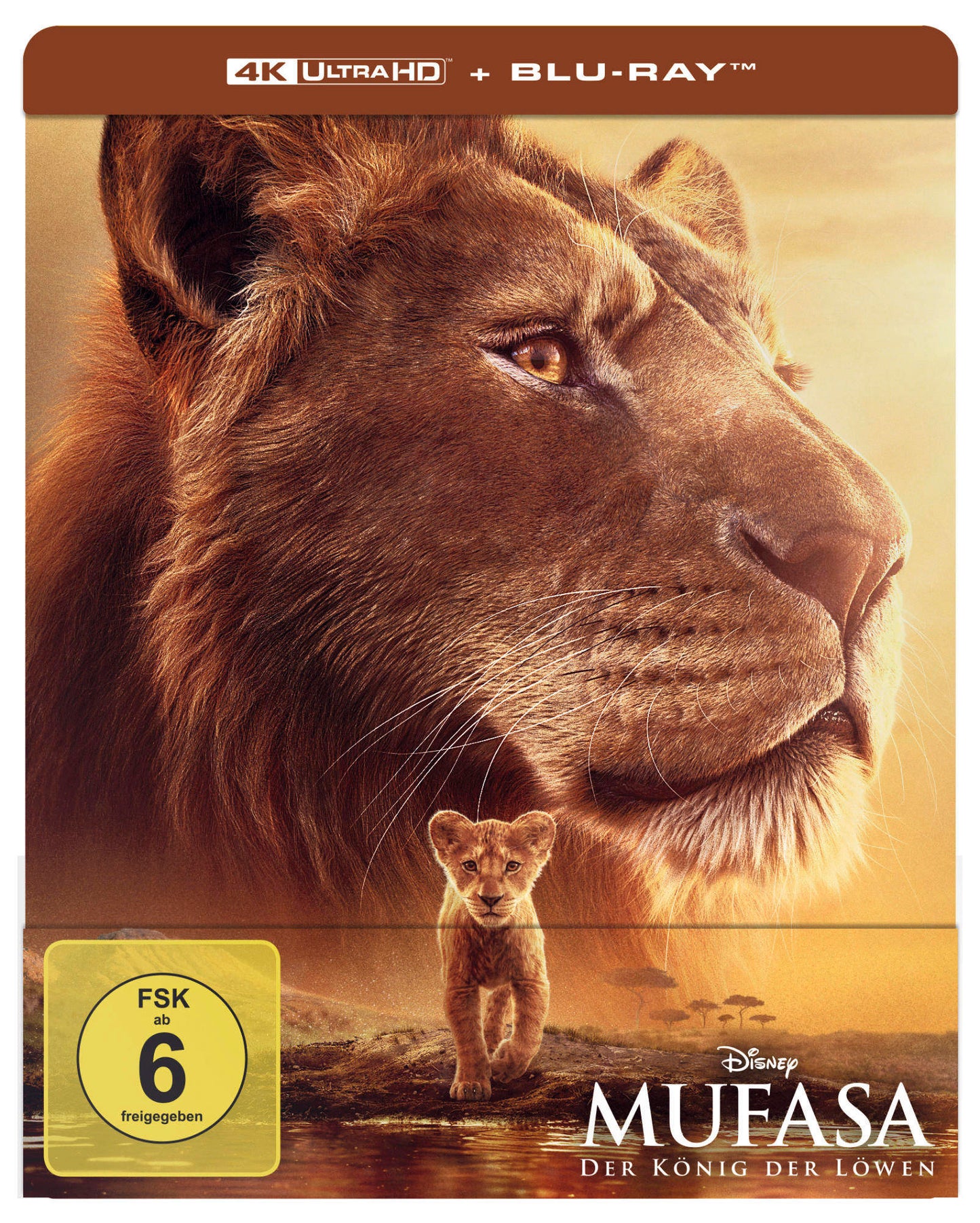 Mufasa: Der König der Löwen 4K UHD + Blu-ray (Lim. Steelbook)