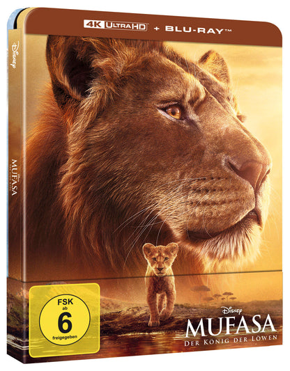 Mufasa: Der König der Löwen 4K UHD + Blu-ray (Lim. Steelbook)