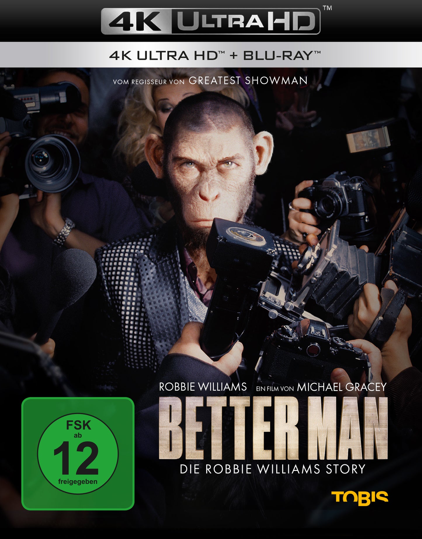 Better Man - Die Robbie Williams Story 4K UHD + Blu-ray