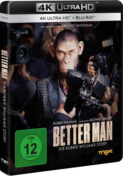 Better Man - Die Robbie Williams Story 4K UHD + Blu-ray