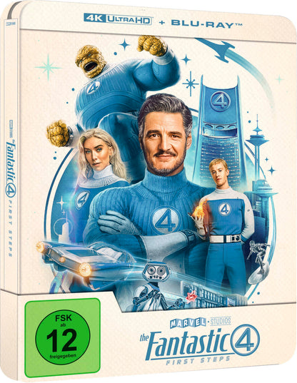 The Fantastic Four: First Steps 4K UHD + Blu-ray (Lim. Steelbook)