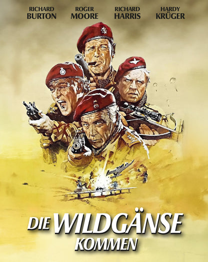 Die Wildgänse kommen 4K UHD + Blu-ray (Lim. Mediabook) BluRay