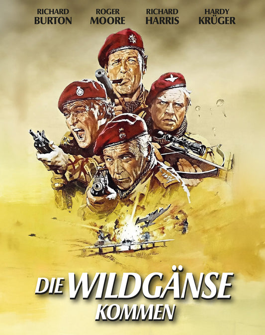 Die Wildgänse kommen 4K UHD + Blu-ray (Lim. Mediabook) BluRay