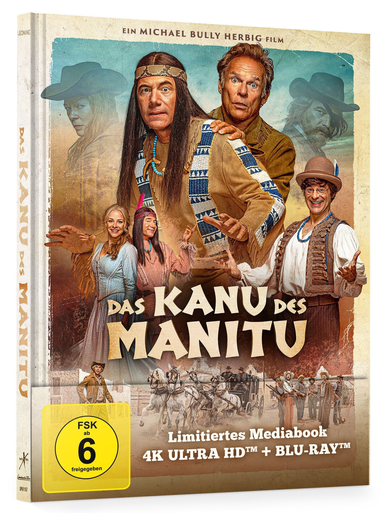 Das Kanu des Manitu 4K UHD + Blu-ray (Lim. Mediabook) 4K UHD
