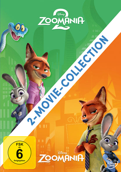 Zoomania 2-Movie-Collection DVD