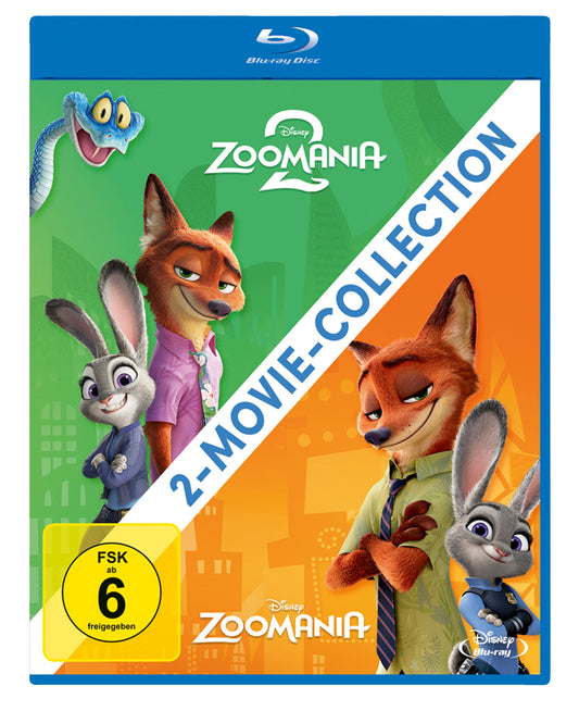 Zoomania 2-Movie-Collection Blu-ray BluRay