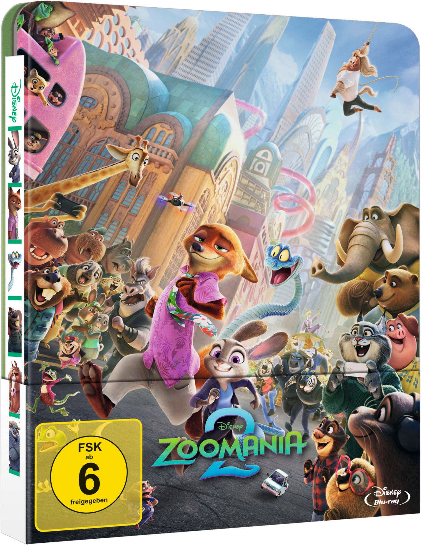 Zoomania 2 - Blu-ray (Lim. Steelbook) BluRay