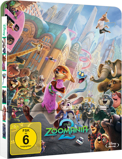Zoomania 2 - Blu-ray (Lim. Steelbook) BluRay