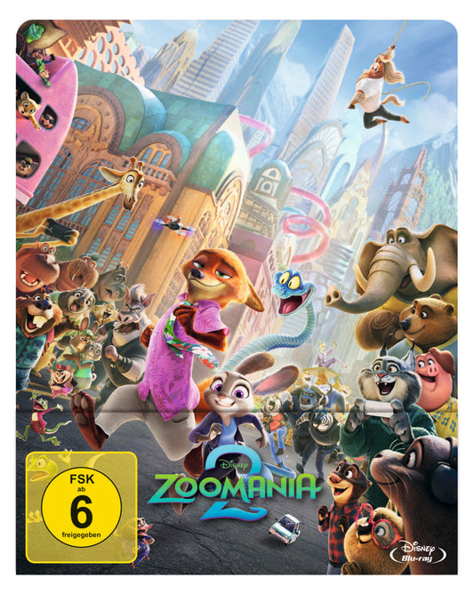 Zoomania 2 - Blu-ray (Lim. Steelbook) BluRay