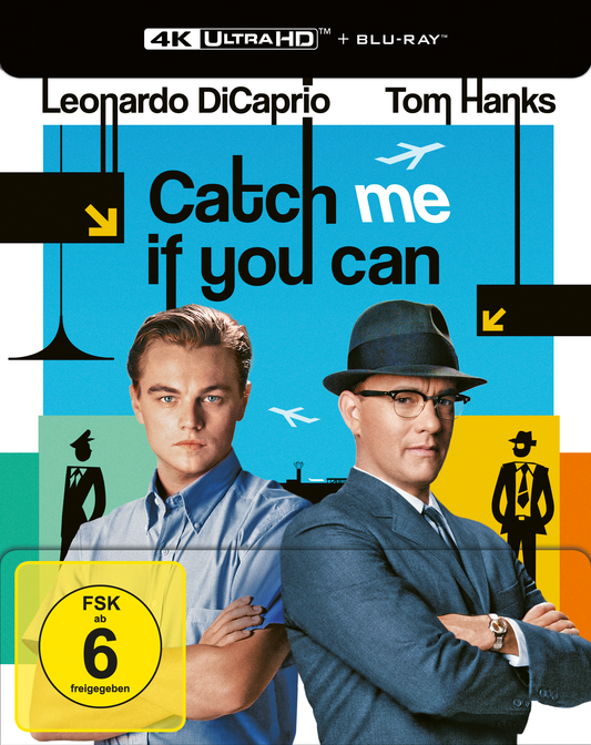 Catch me if you can 4K UHD + Bllu-ray (Lim. Steelbook)