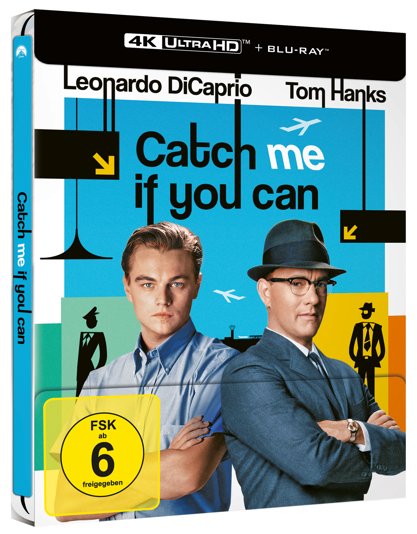 Catch me if you can 4K UHD + Bllu-ray (Lim. Steelbook)