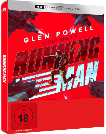 The Running Man (2025) 4K UHD + Blu-ray (Lim. Steelbook) 4K UHD
