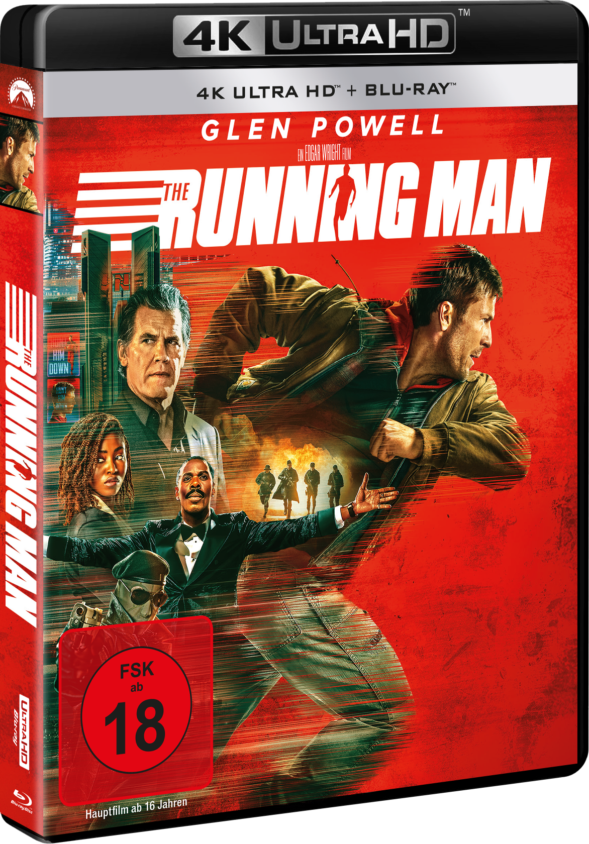The Running Man (2025) 4K UHD + Blu-ray 4K UHD