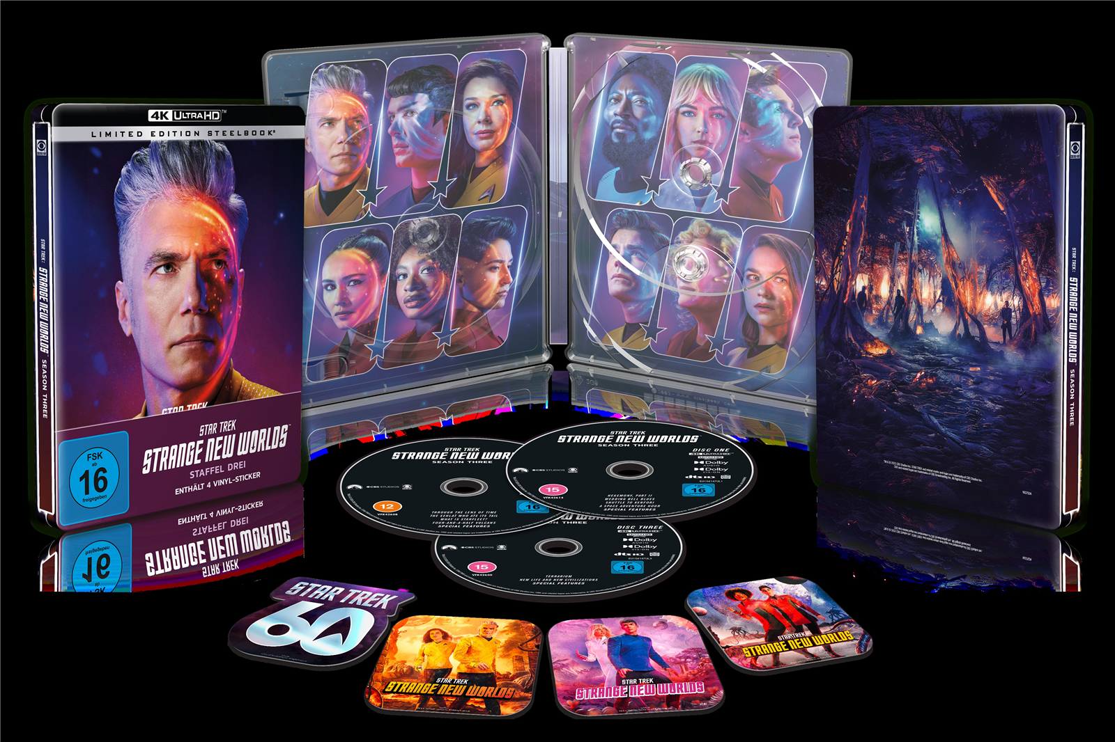 Star Trek - Strange New Worlds - Staffel 3 4K UHD Lim. SteelBook BluRay