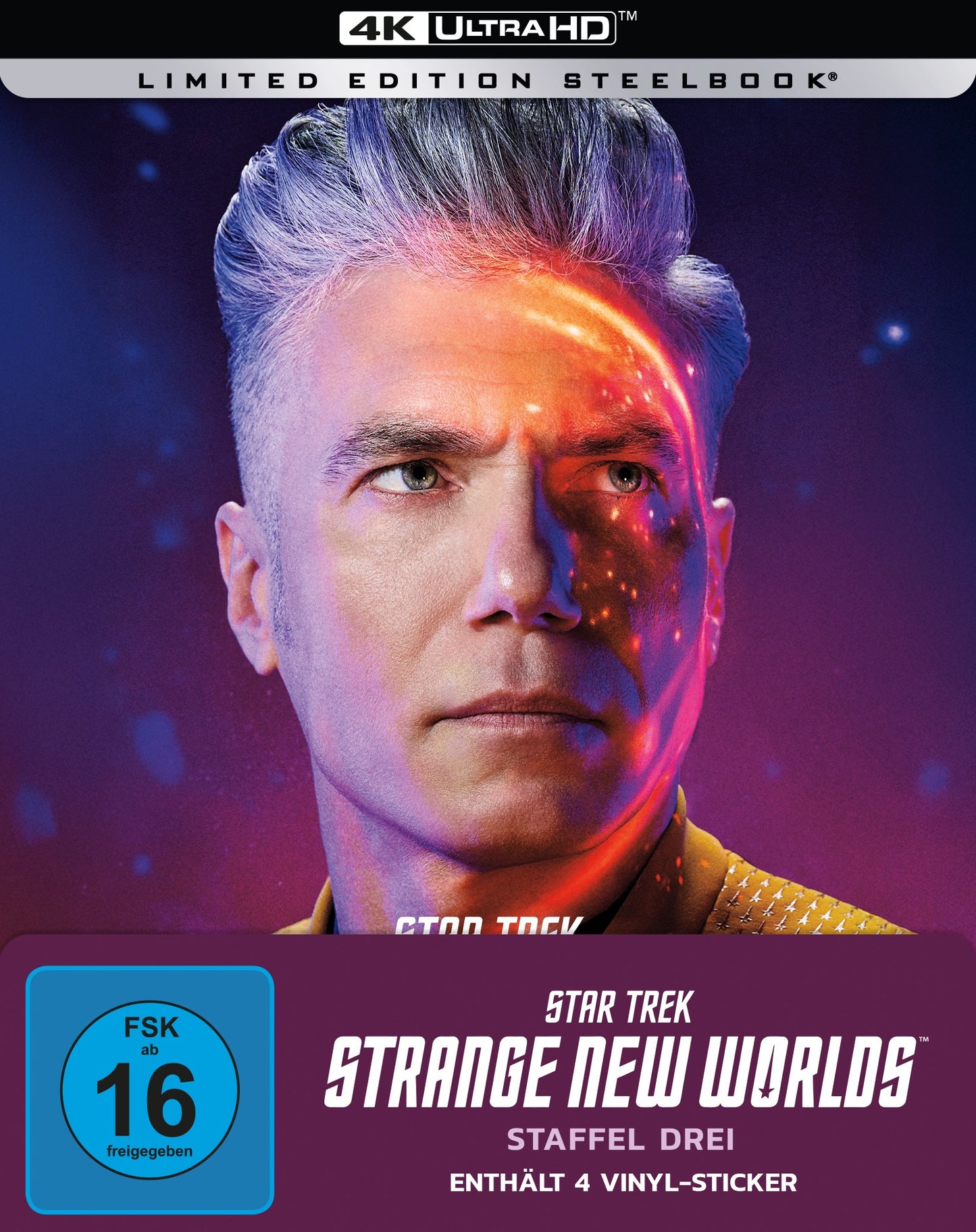 Star Trek - Strange New Worlds - Staffel 3 4K UHD Lim. SteelBook BluRay